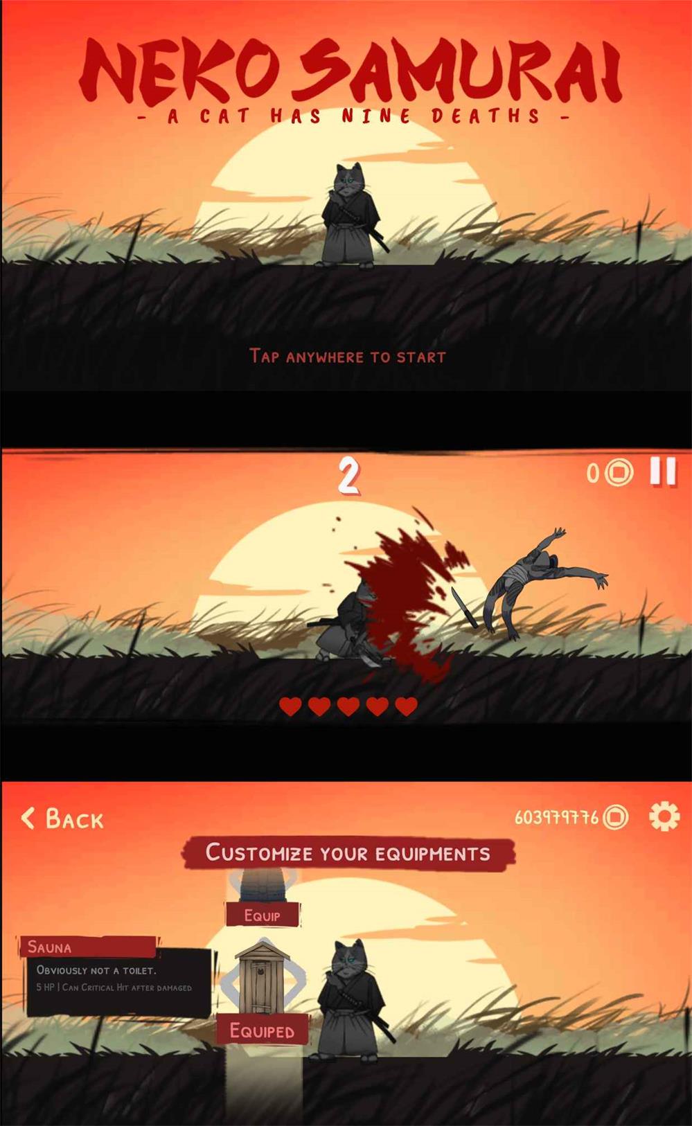 节奏超快的街机游戏 猫侍-靠创业轻松赚钱？[小白网创驿站] 整合稀缺资源，带你实现财富梦小白网创驿站