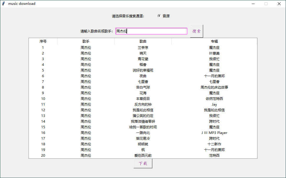 music download音乐下载工具v1.0-靠创业轻松赚钱？[小白网创驿站] 整合稀缺资源，带你实现财富梦小白网创驿站