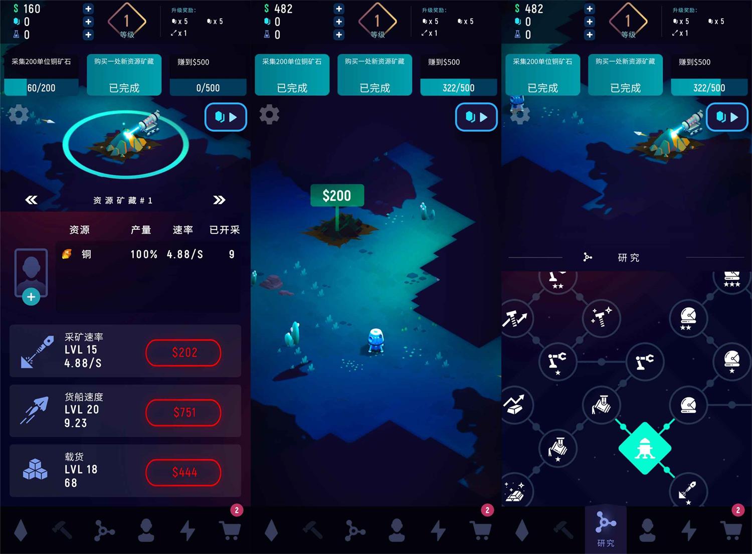 策略经营游戏 星际矿工-靠创业轻松赚钱？[小白网创驿站] 整合稀缺资源，带你实现财富梦小白网创驿站