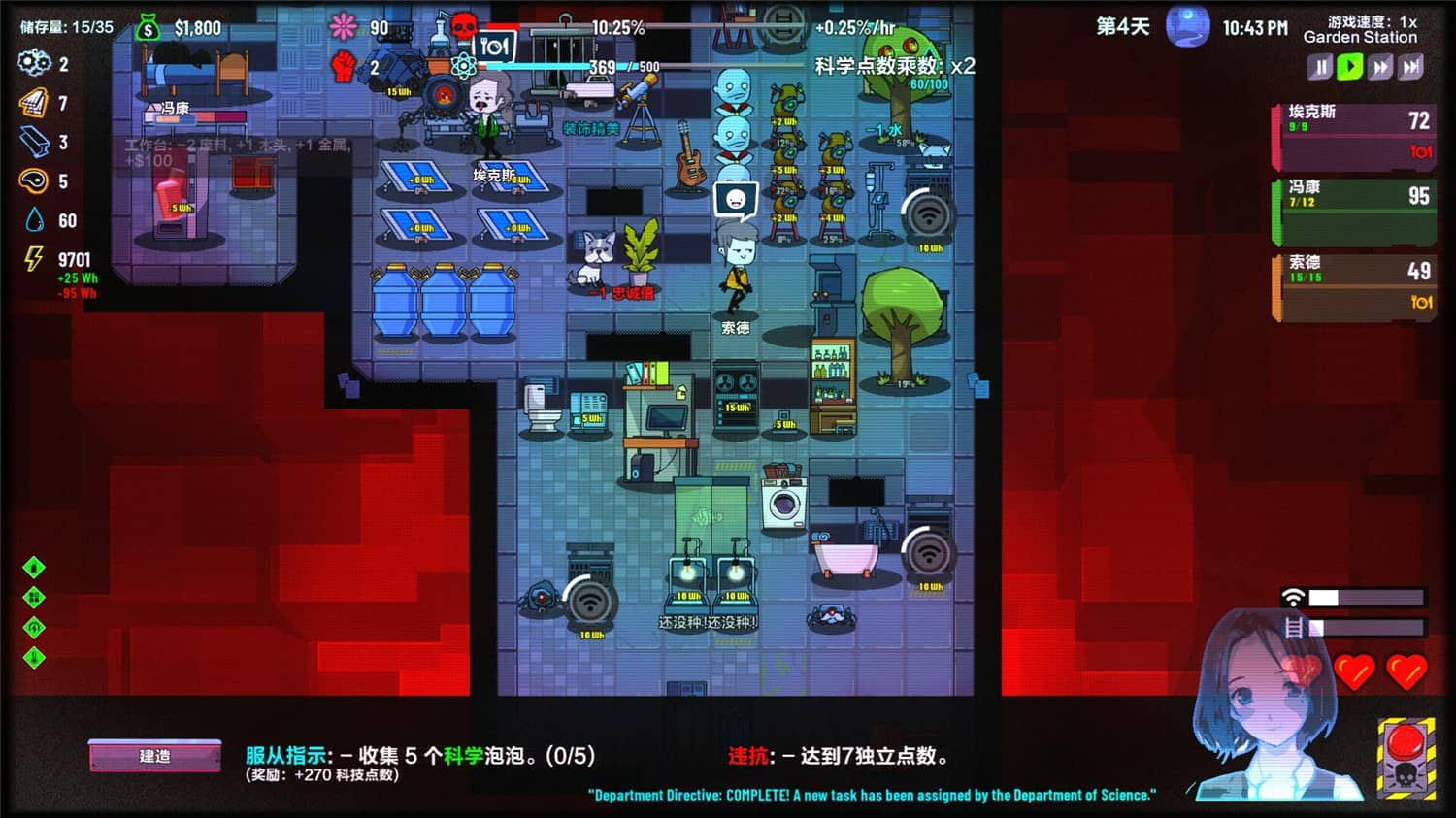《叛逆AI模拟器》v1.0.3中文版-靠创业轻松赚钱？[小白网创驿站] 整合稀缺资源，带你实现财富梦小白网创驿站