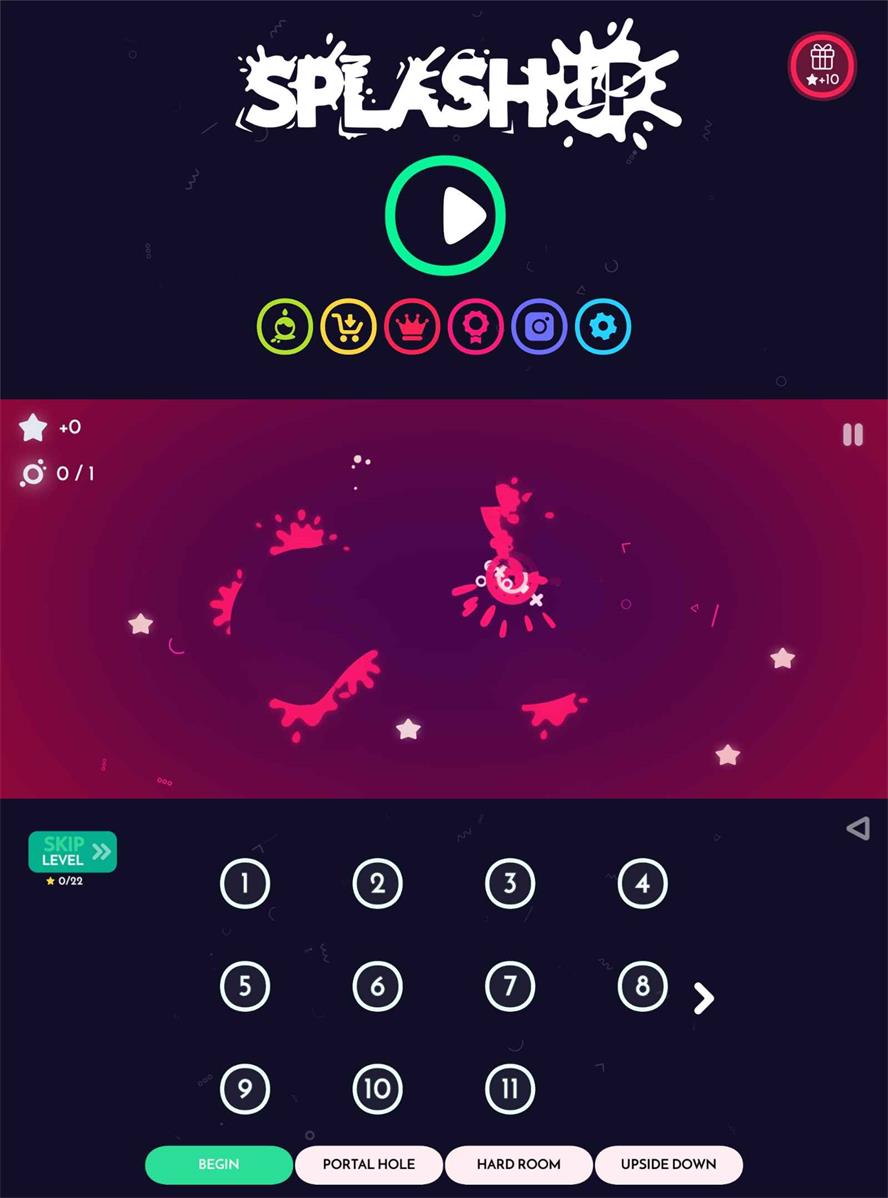 抽象闯关解密游戏 飞溅-靠创业轻松赚钱？[小白网创驿站] 整合稀缺资源，带你实现财富梦小白网创驿站