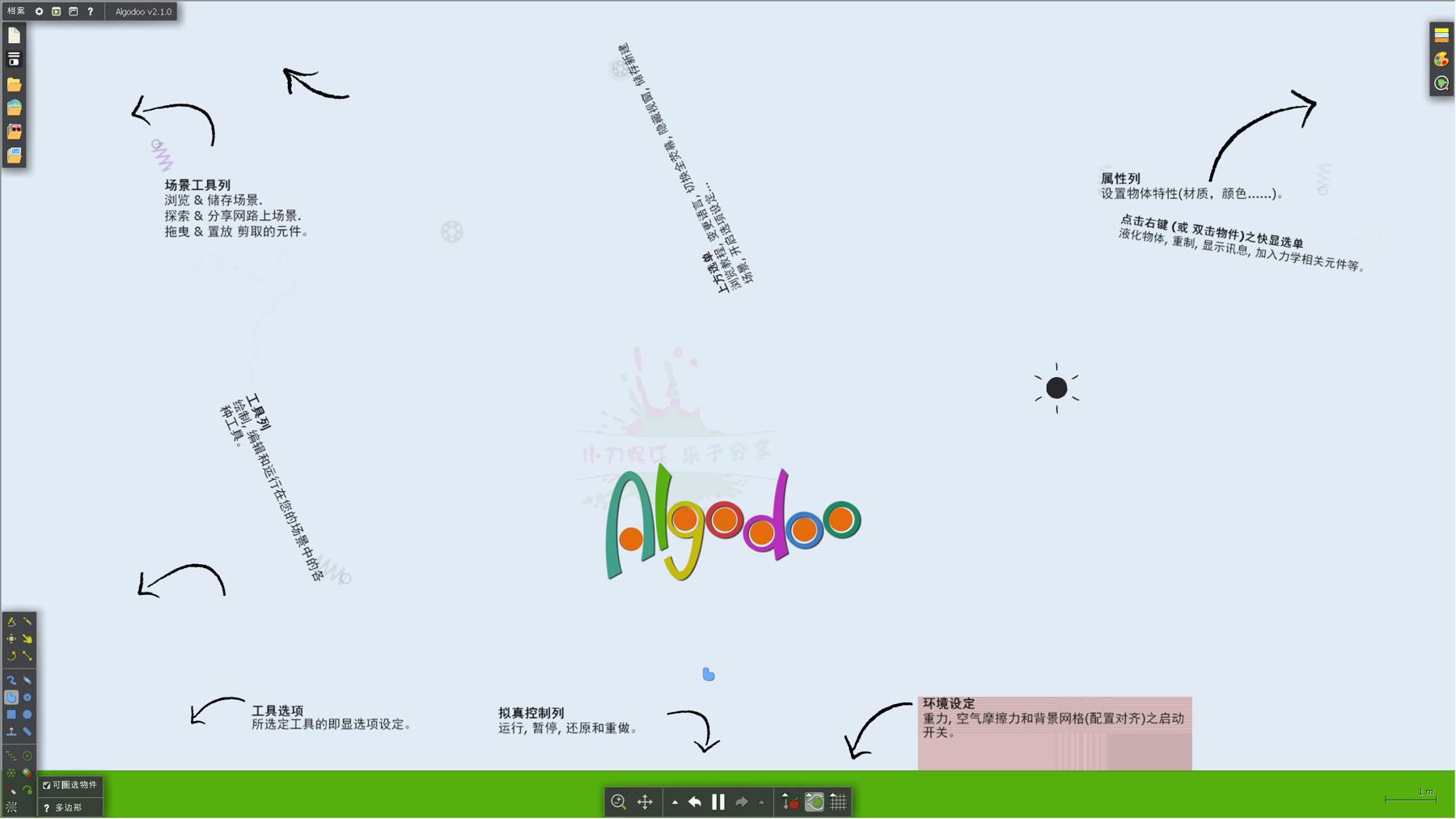 物理实验软件Algodoo中文版-靠创业轻松赚钱？[小白网创驿站] 整合稀缺资源，带你实现财富梦小白网创驿站