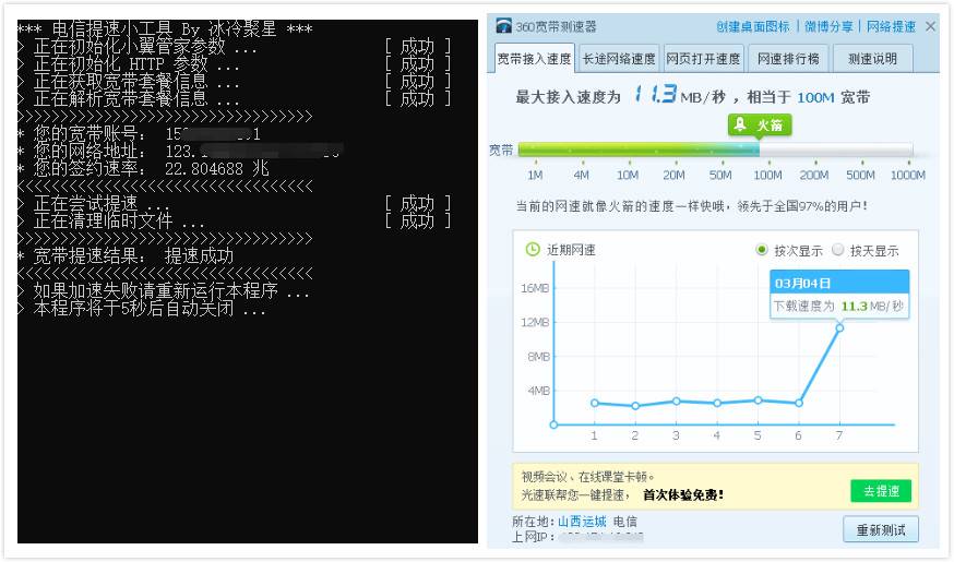 电信宽带免费提速200M工具-靠创业轻松赚钱？[小白网创驿站] 整合稀缺资源，带你实现财富梦小白网创驿站