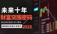 （14679期）未来十年财富突围密码：根正苗红股权+贵人攀附，破除固化思维认知迭代-靠创业轻松赚钱？[小白网创驿站] 整合稀缺资源，带你实现财富梦小白网创驿站