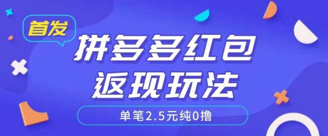 全网首发拼多多好评返现项目拆解多号多挣附带账号注册教程-靠创业轻松赚钱？[小白网创驿站] 整合稀缺资源，带你实现财富梦小白网创驿站