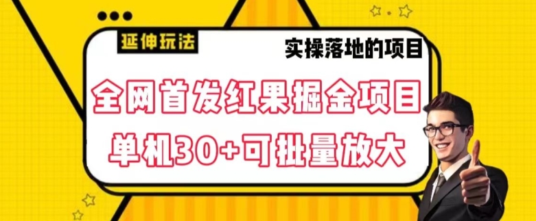 全网首发红果免费短剧掘金项目，单机30+可批量放大【揭秘】-靠创业轻松赚钱？[小白网创驿站] 整合稀缺资源，带你实现财富梦小白网创驿站