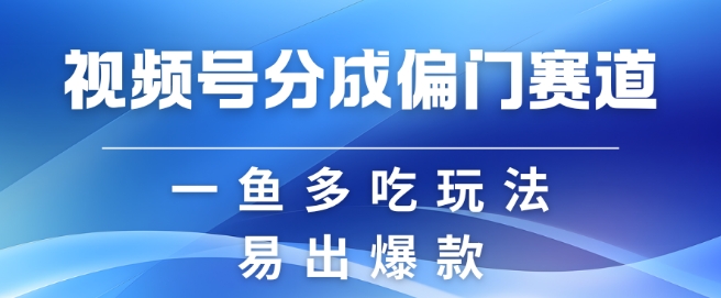 视频号创作者分成计划偏门类目，容易爆流，实拍内容简单易做【揭秘】-靠创业轻松赚钱？[小白网创驿站] 整合稀缺资源，带你实现财富梦小白网创驿站