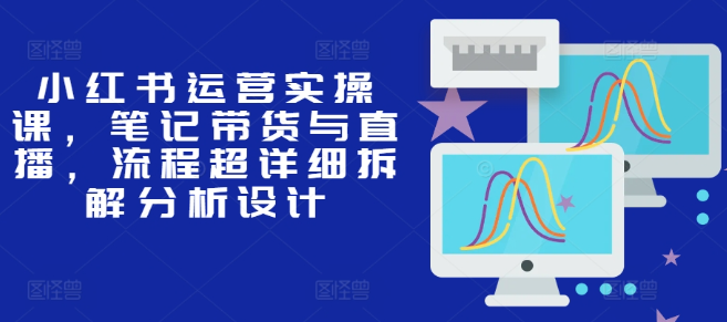 小红书运营实操课，笔记带货与直播，流程超详细拆解分析设计-靠创业轻松赚钱？[小白网创驿站] 整合稀缺资源，带你实现财富梦小白网创驿站