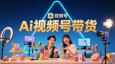 风口已至！AI视频号带货轻松月入过1W，99%的普通人却卡在内容制作门槛-靠创业轻松赚钱？[小白网创驿站] 整合稀缺资源，带你实现财富梦小白网创驿站